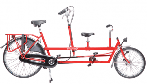 Ouder kind tandem huren Texel